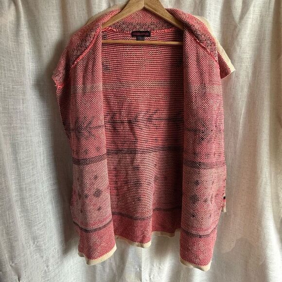 Rock‎ & Roll Cowgirl Women Waterfall Duster Cardigan Size S Boho Hippie Festival - Picture 11 of 14